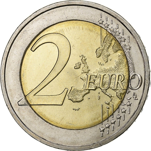 Nemecko,
 
 indukčnosť,
 
 2 eurá
