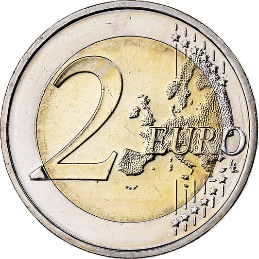 Nemecko,
 
 2 eurá,
 
 Sasko-Anhaltsko