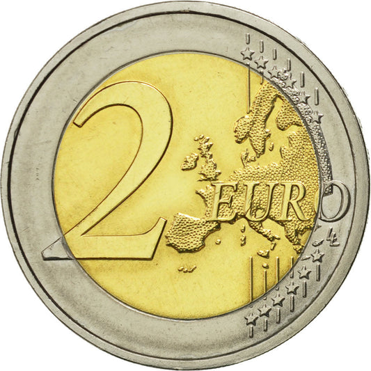 Nemecko, 
  
  2 eurá, 
  
  Traité de l'Elysée